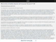 Tablet Screenshot of isft188.edu.ar